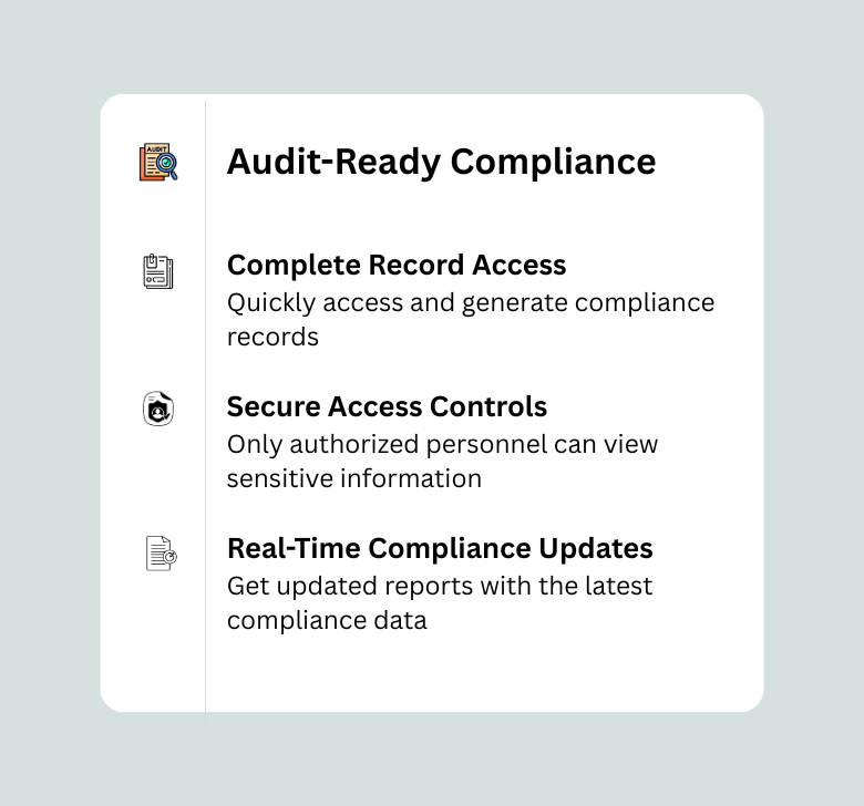 Audit-Ready & Transparent